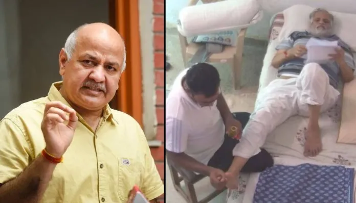 Conman says Sisodia in ‘VVIP’ ward, Tihar rubbishes charge