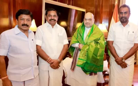EPS meets Shah amid strained ties with BJP’s Tamil Nadu unit