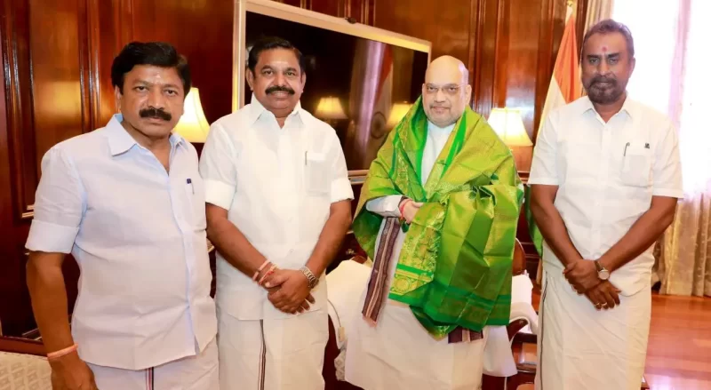 EPS meets Shah amid strained ties with BJP’s Tamil Nadu unit