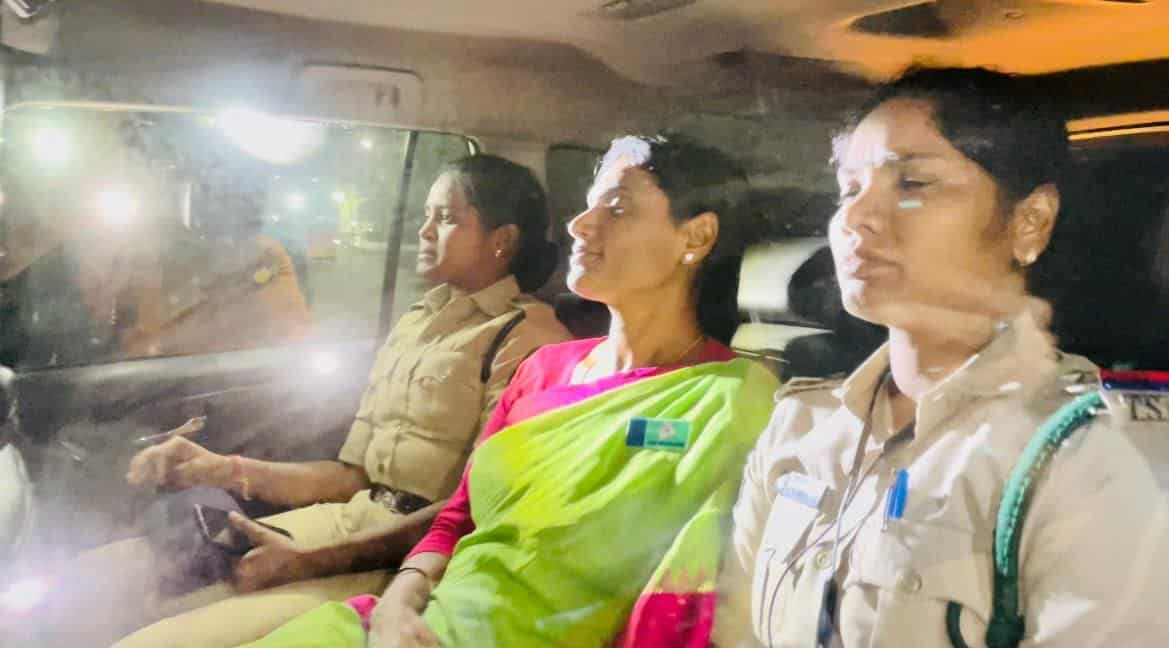 Telangana Politician YS Sharmila Slaps Cop, Sent To Jail For 14 Days